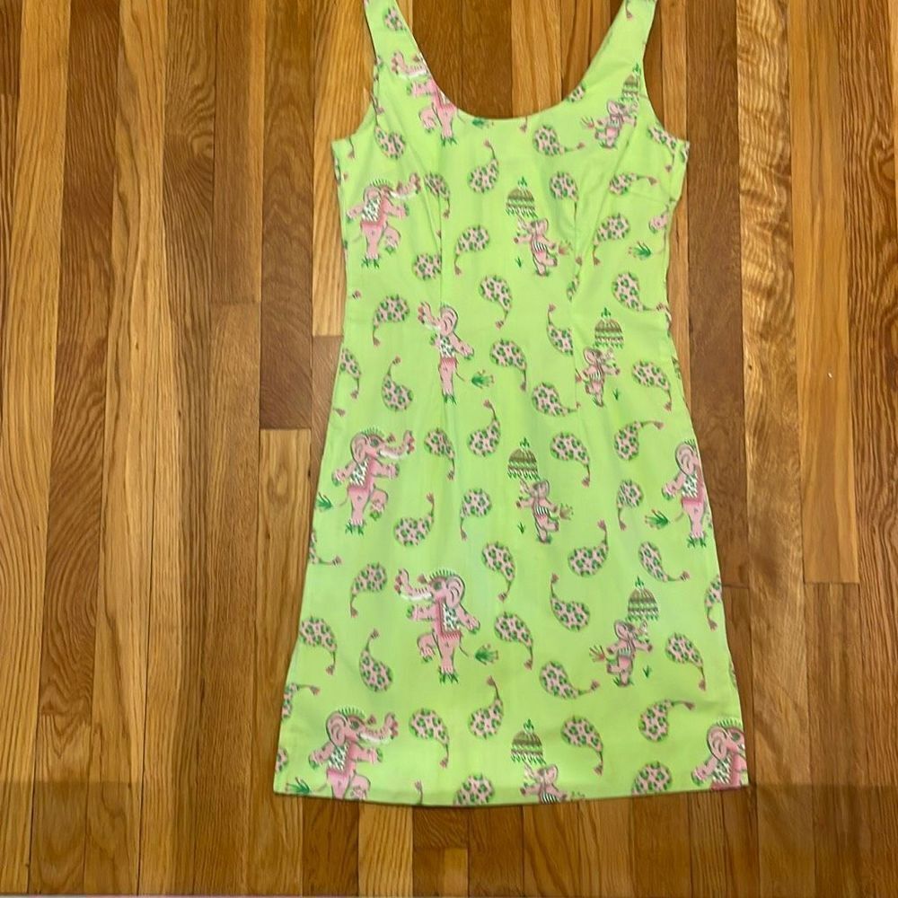 GOVANGO VINTAGE PREPPY SHIFT DRESS